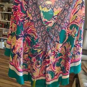 Lilly Pulitzer Vibrant Multicolor Top